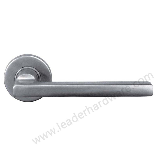 designer solid door lever handle