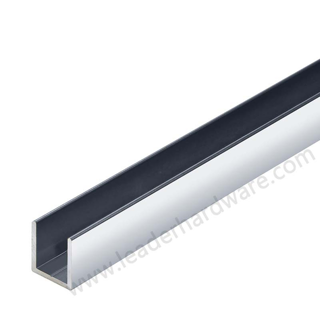 U Channel for Fixed Glass Panel