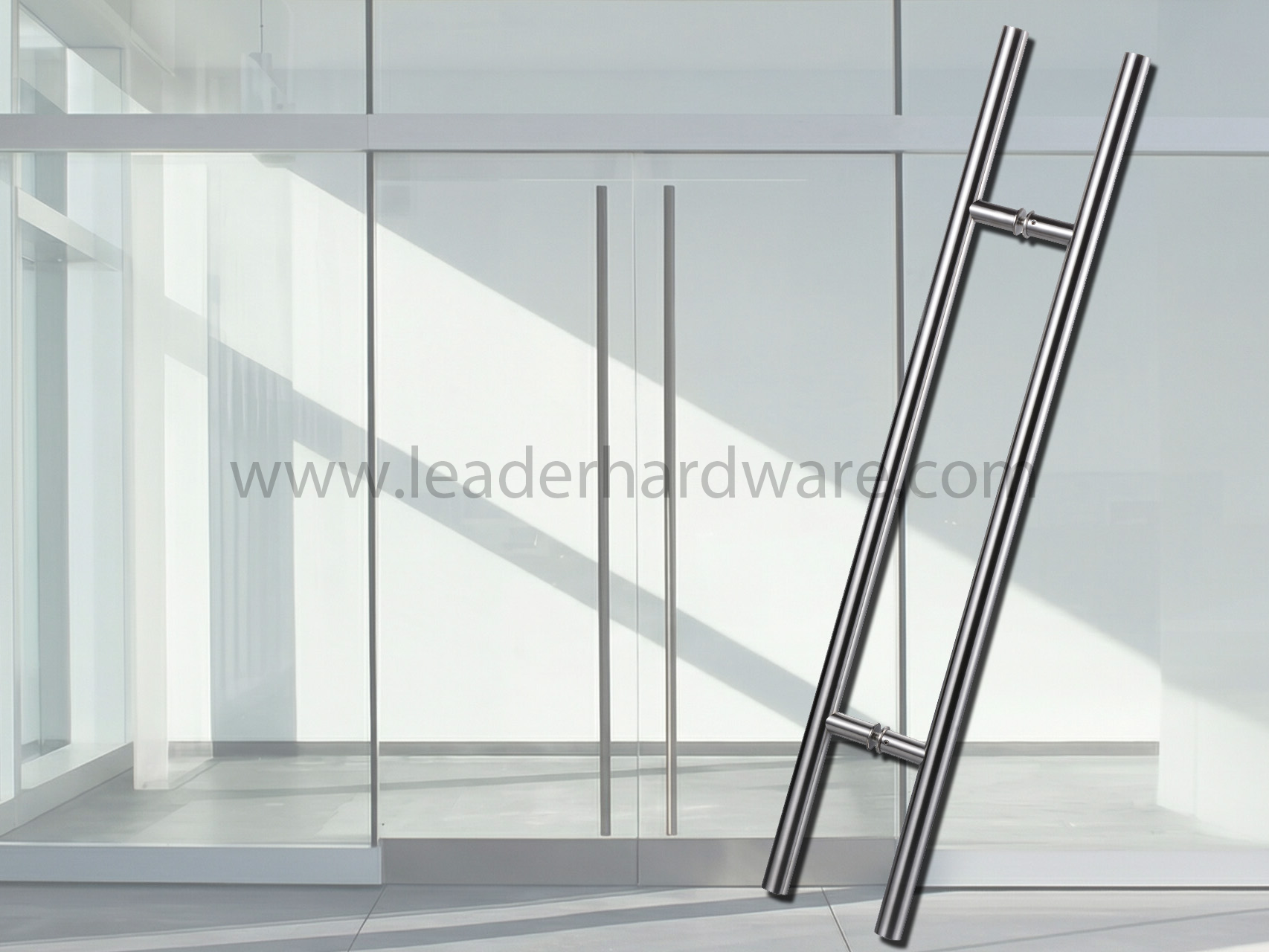 How to Select Pull Handles for Commercial Glass Doors？