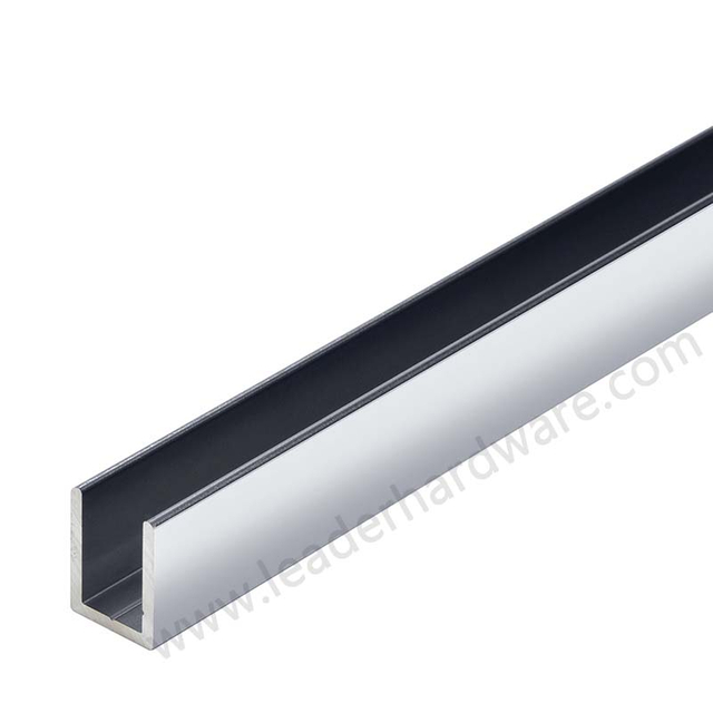 U Channel for Fixed Glass Panel