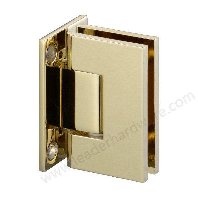 Household glass shower hinge